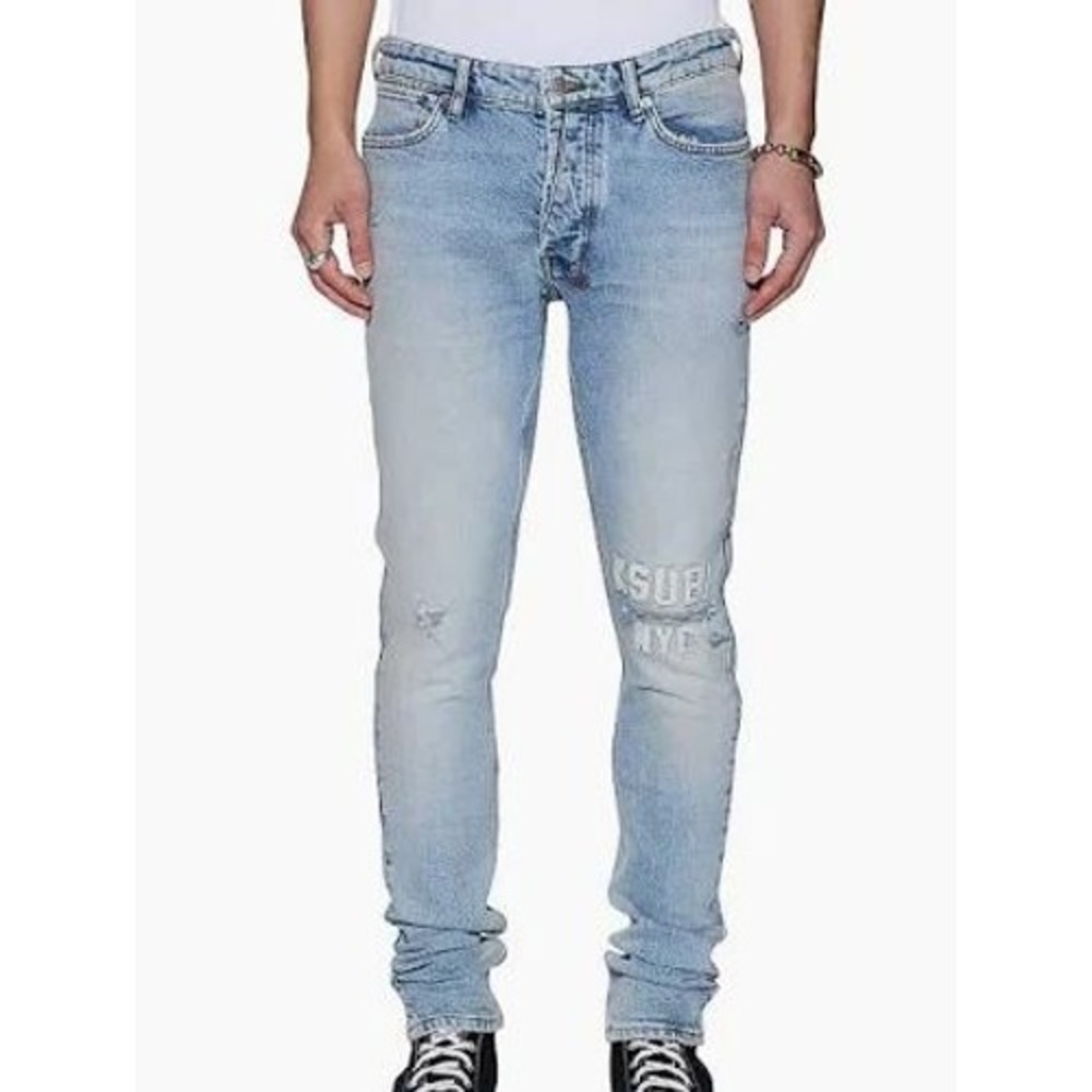 Ksubi Men's Van Winkle‎ Avalanche Slim Jeans Size 33